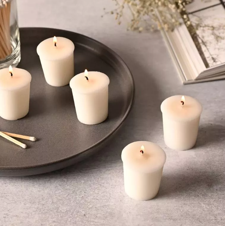 Northern Lights Votive Candle White Currant and Jasmine - Each