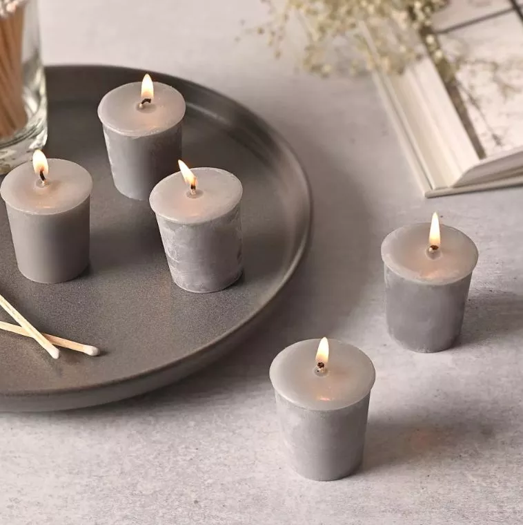 Northern Lights Votive Candle Sandalwood & Pitchouli - Each