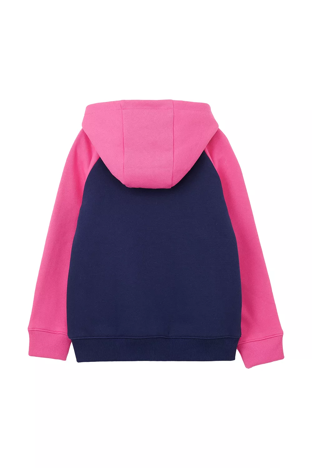 Jazmine Full Zip Navy/Pink & Hearts 6-7 Yrs