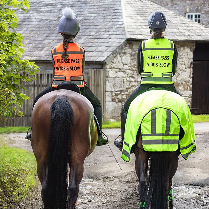 Hi Vis Riding Vest Yellow L