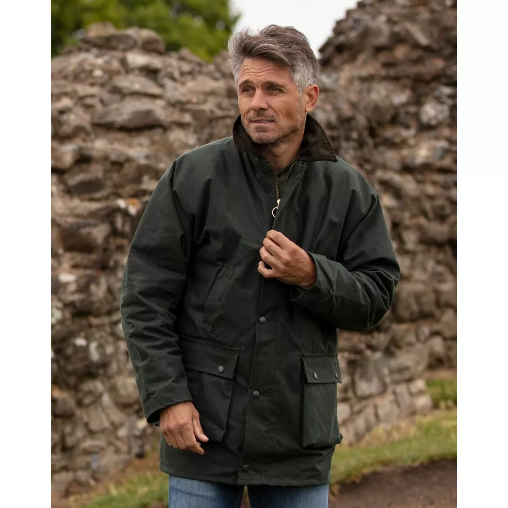 Men’s Wax Unpadded Benson Jacket Olive M