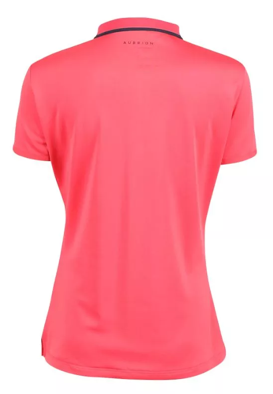 Kids Poise Tech Polo Coral 11-12 Yrs