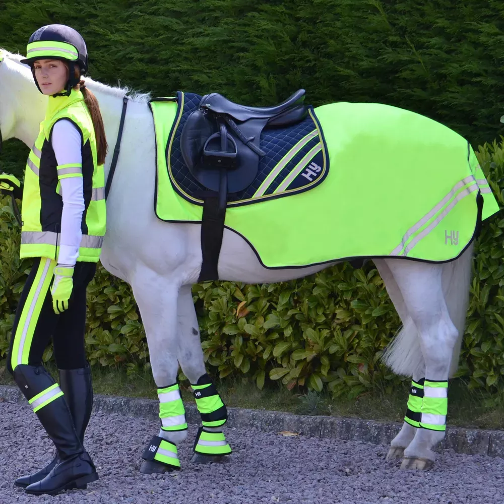 Reflector Fleece Excercise Sheet Yellow 5