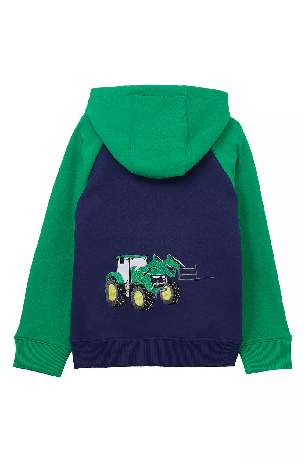 Jackson Full Zip Hoodie Green Tractor 4-5yrs