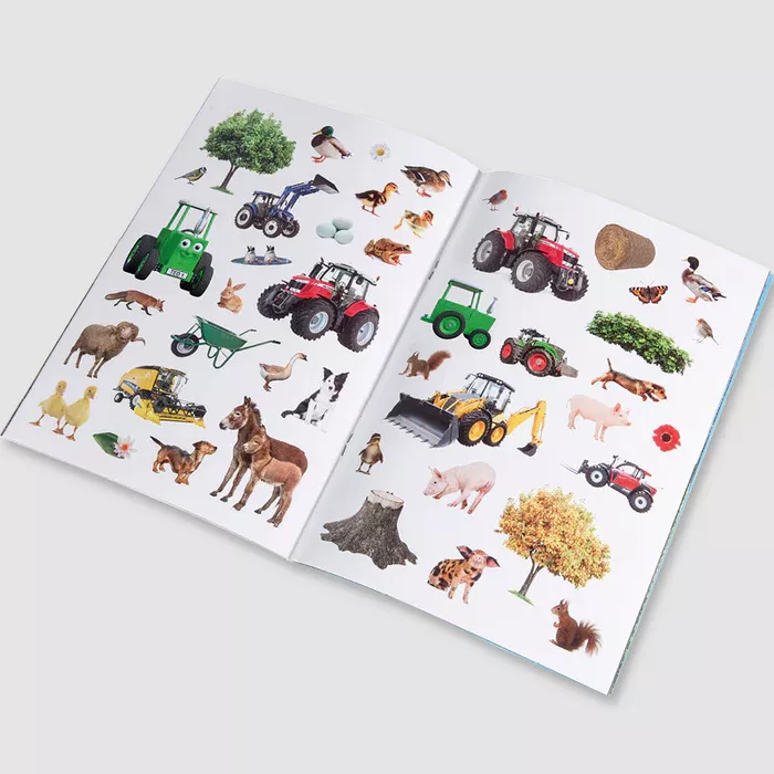 Farm Sticker Book