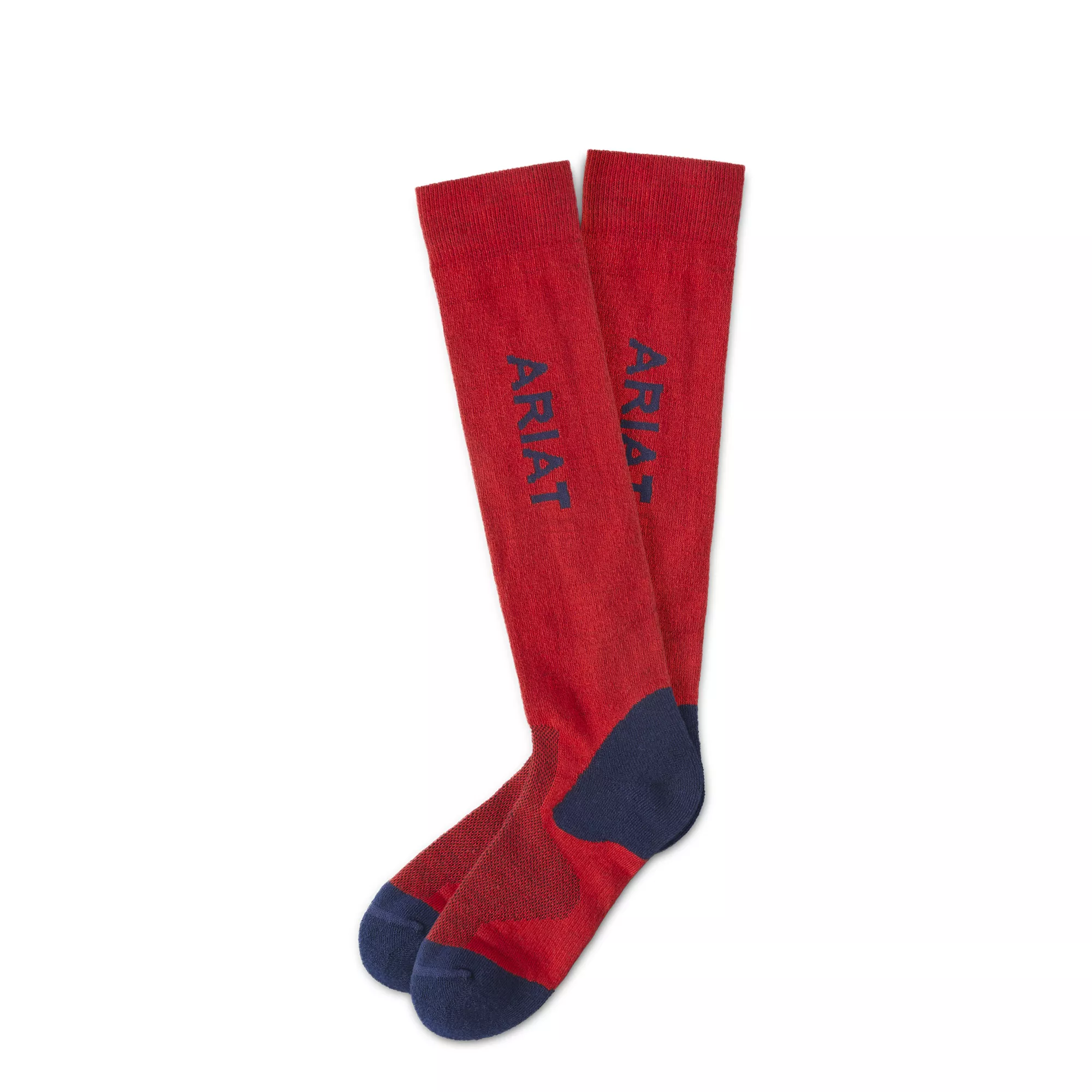 AriatTek Performance Socks Navy/Red