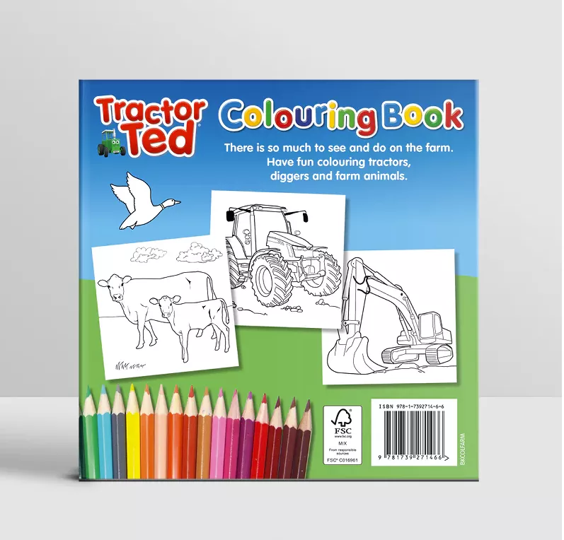 Tractor Ted Farm Fun Colouring Book