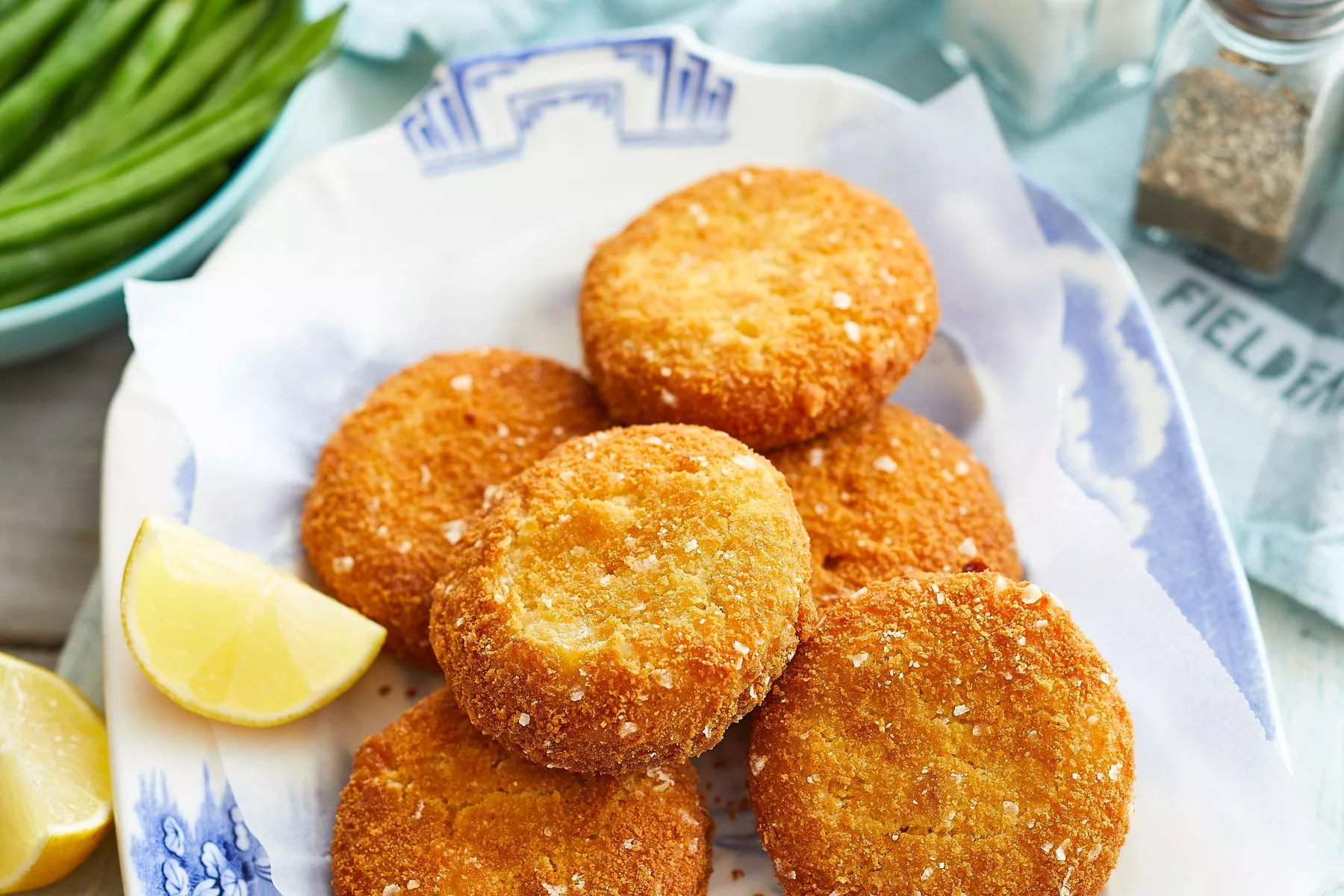 Smoked Haddock, Mozzarella & Spring Onion Fishcake