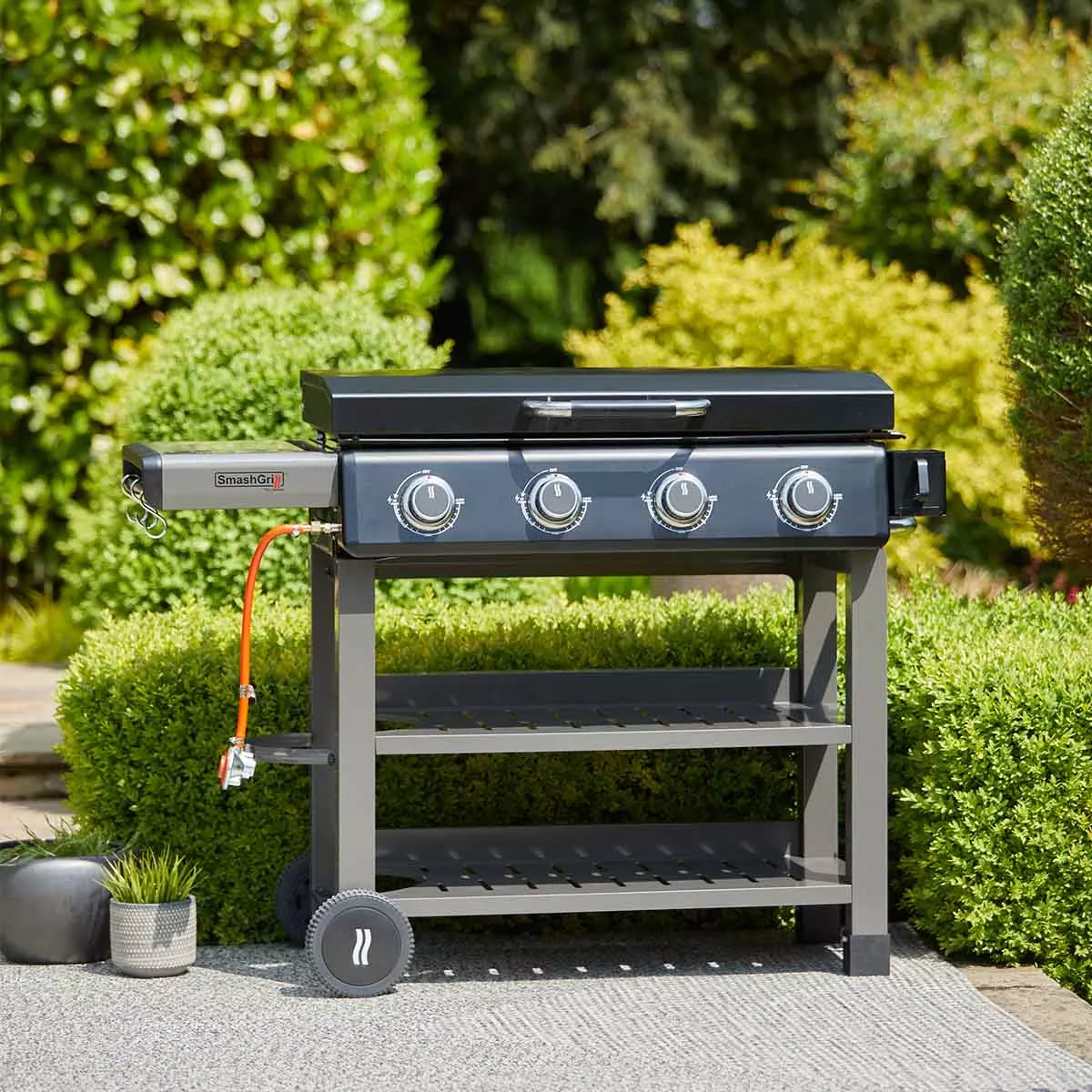 Grillstream SmashGrill - 4 Burner - Black
