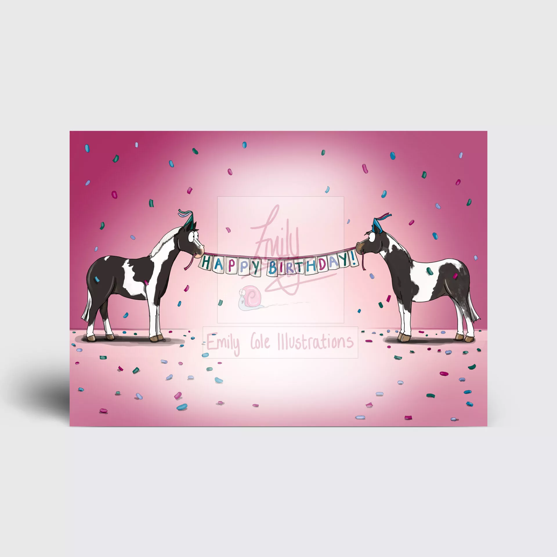 Just for you Birthday Card