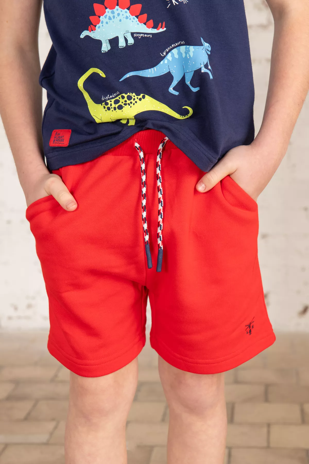 Louie Shorts Red 4-5yrs