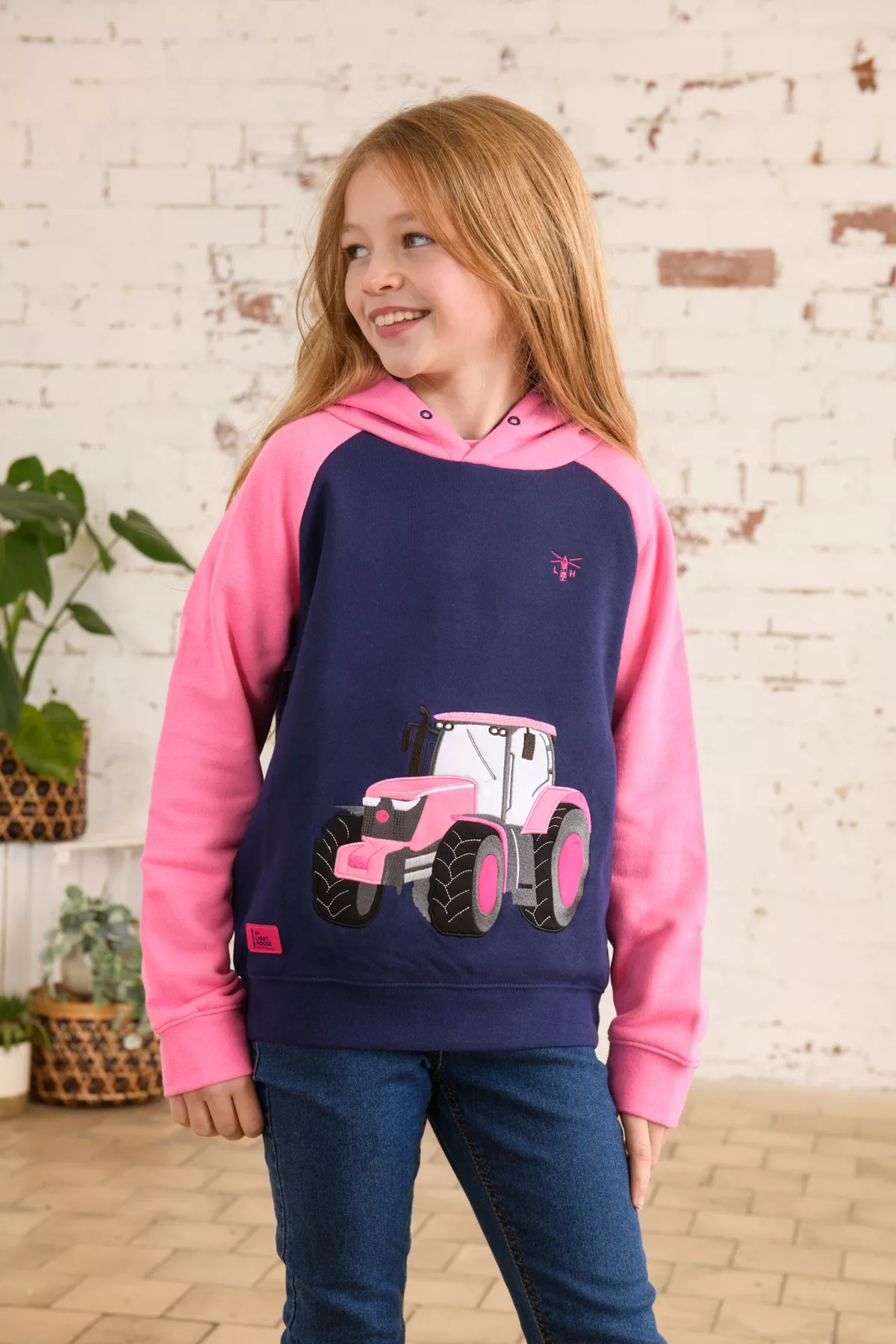 Jill Hoodie Sweet Pea Tractor 2-3yrs