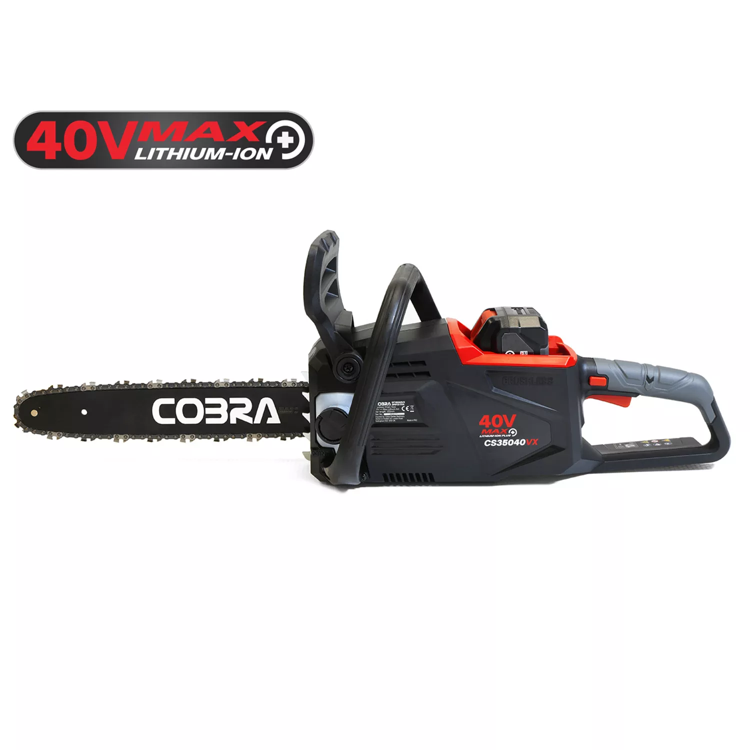 CS35040VX Cordless 40V Max Plus Chainsaw 14"