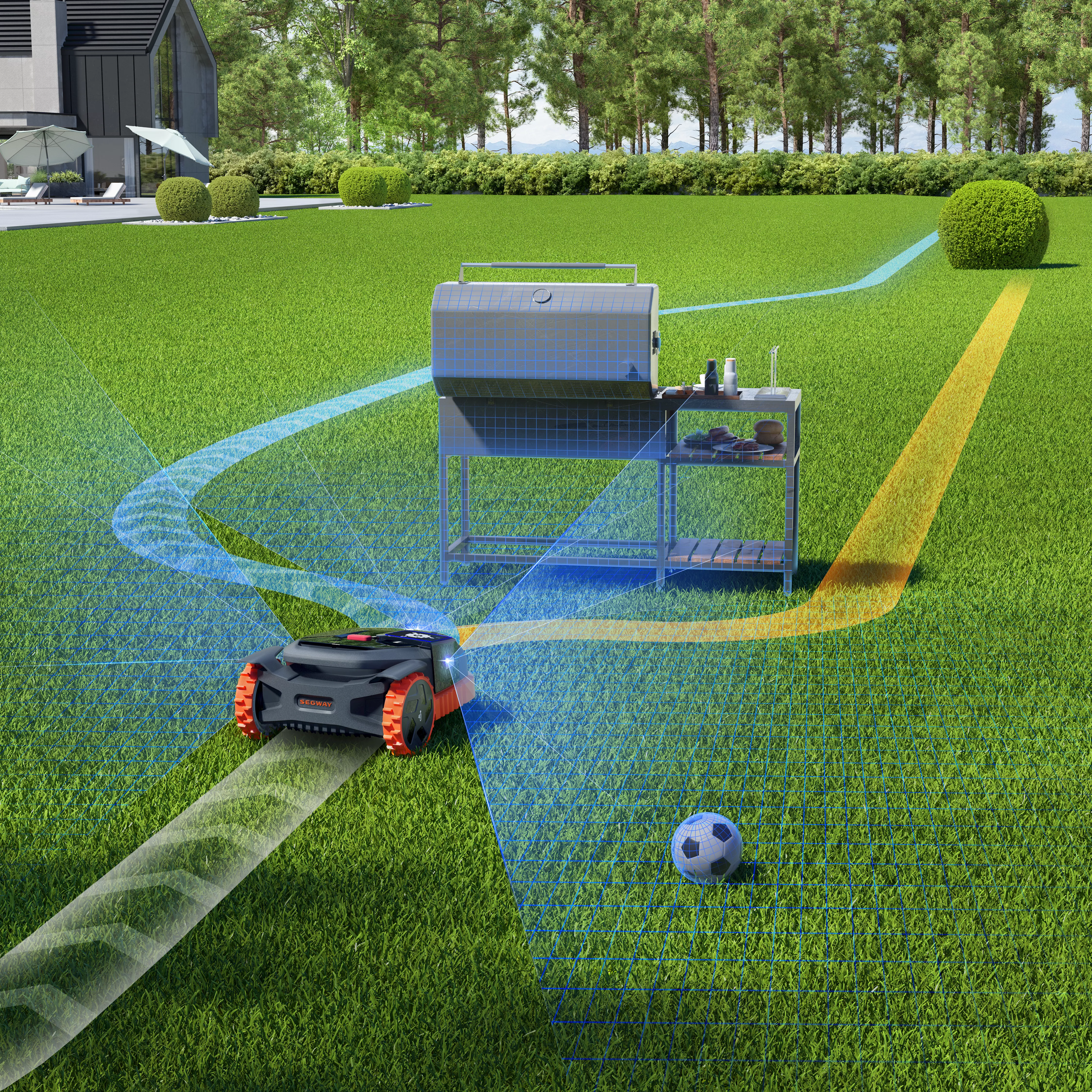 X330E Navimow Robotic Mower (Up to 3,000m2)