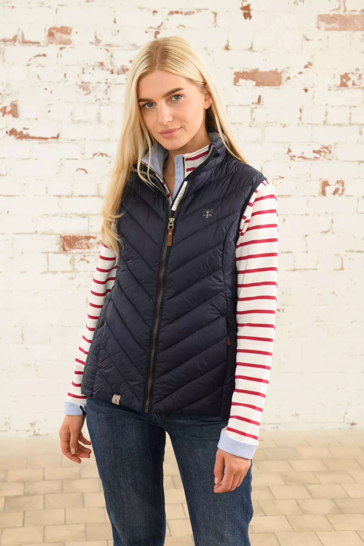 Ladies Laurel Gilet Navy 16