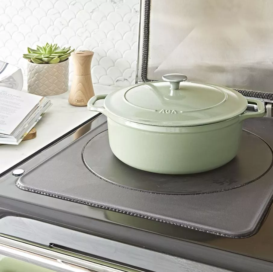 AGA Cast Iron Casserole 26cm - Olivine