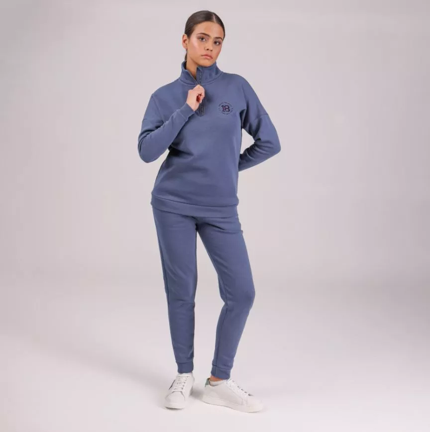 Serene Half Zip Sweater Blue XL
