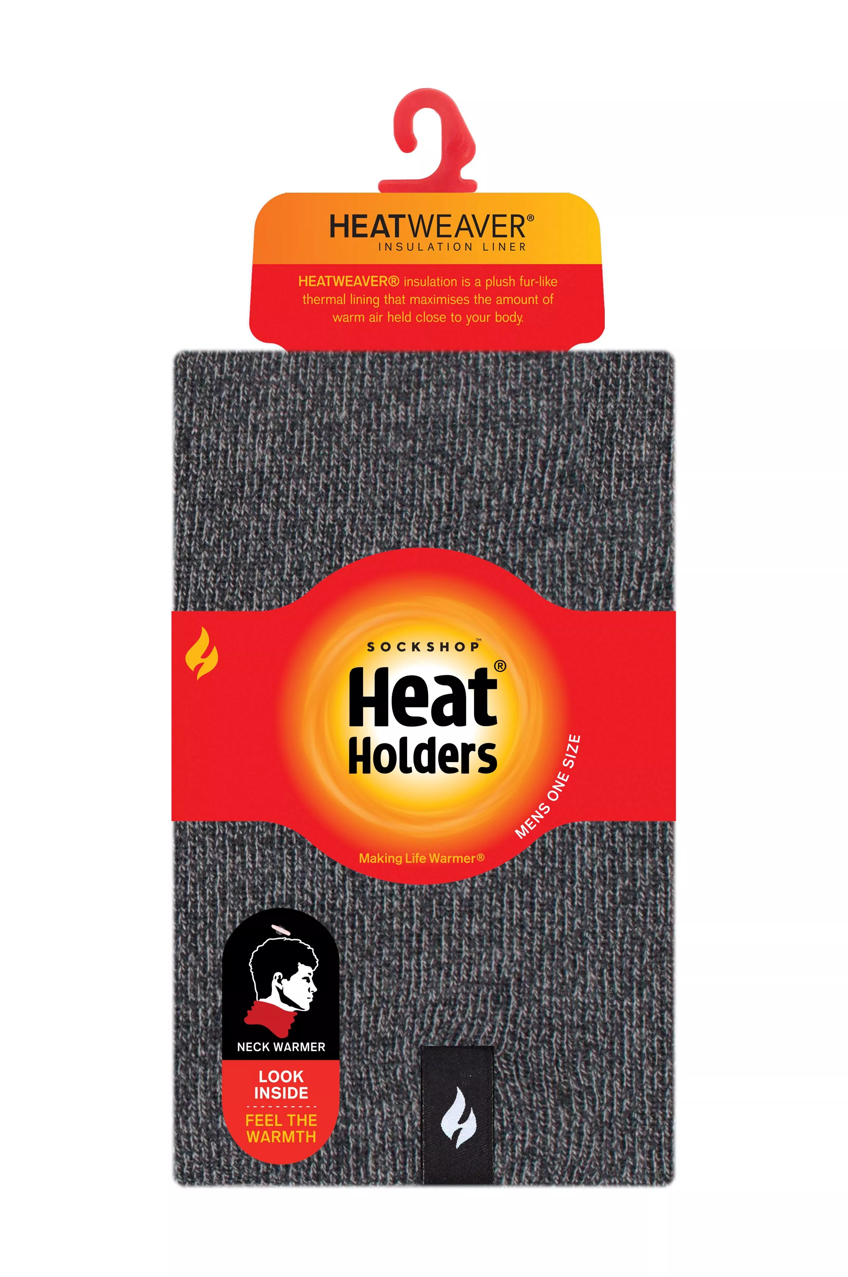 Mens Stockley Thermal Neck Warmer - Charcoal