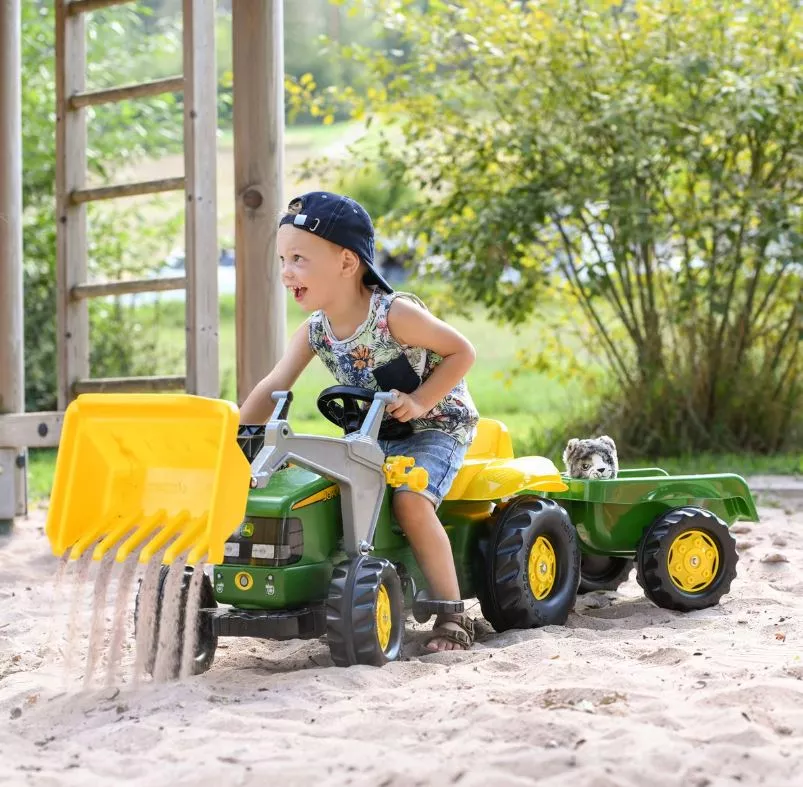 RollyKid John Deere with Front Loader