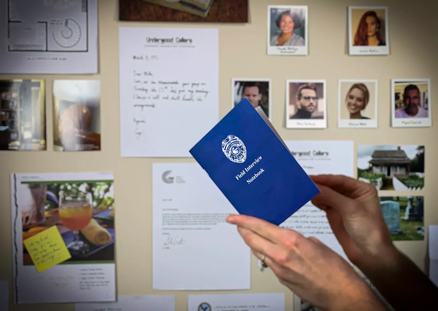 Murder Mystery Party Case File Underwood Cellars