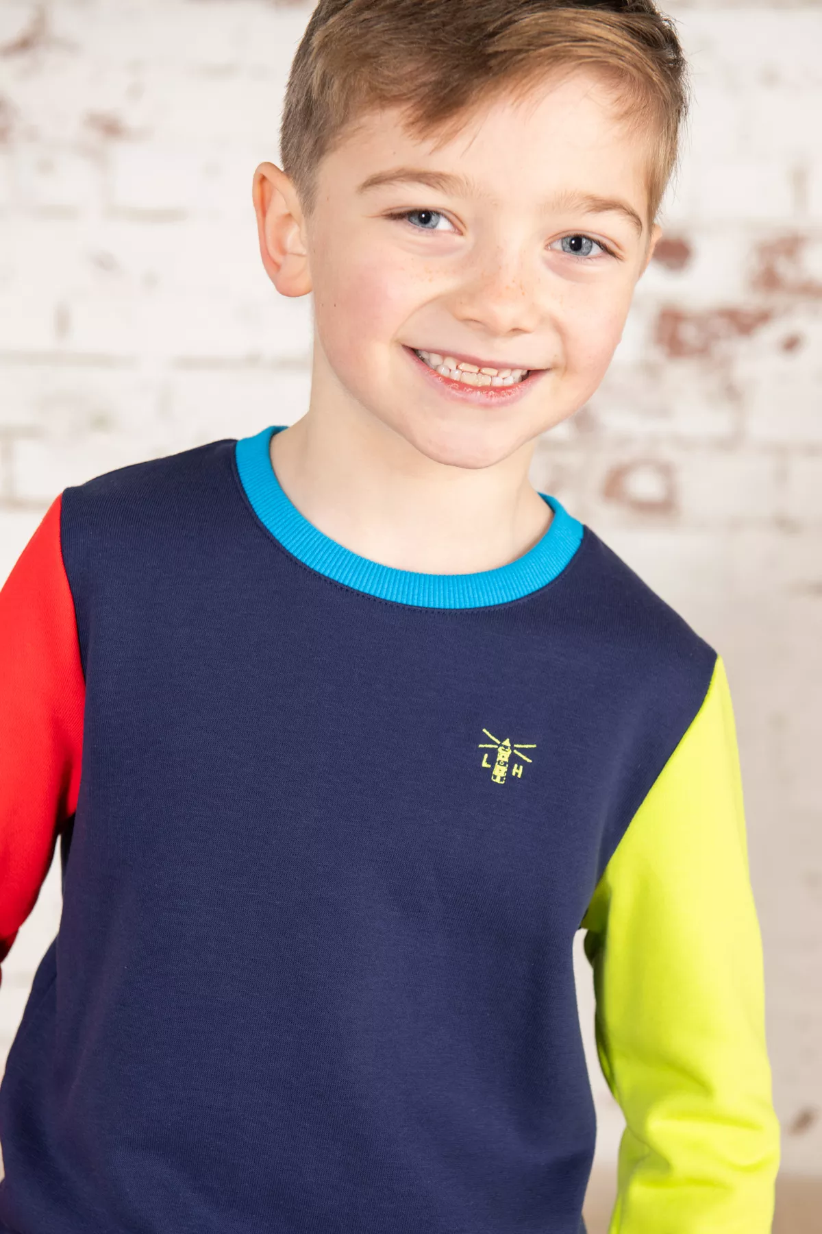 Finn Jersey Red/Lime 5-6yrs