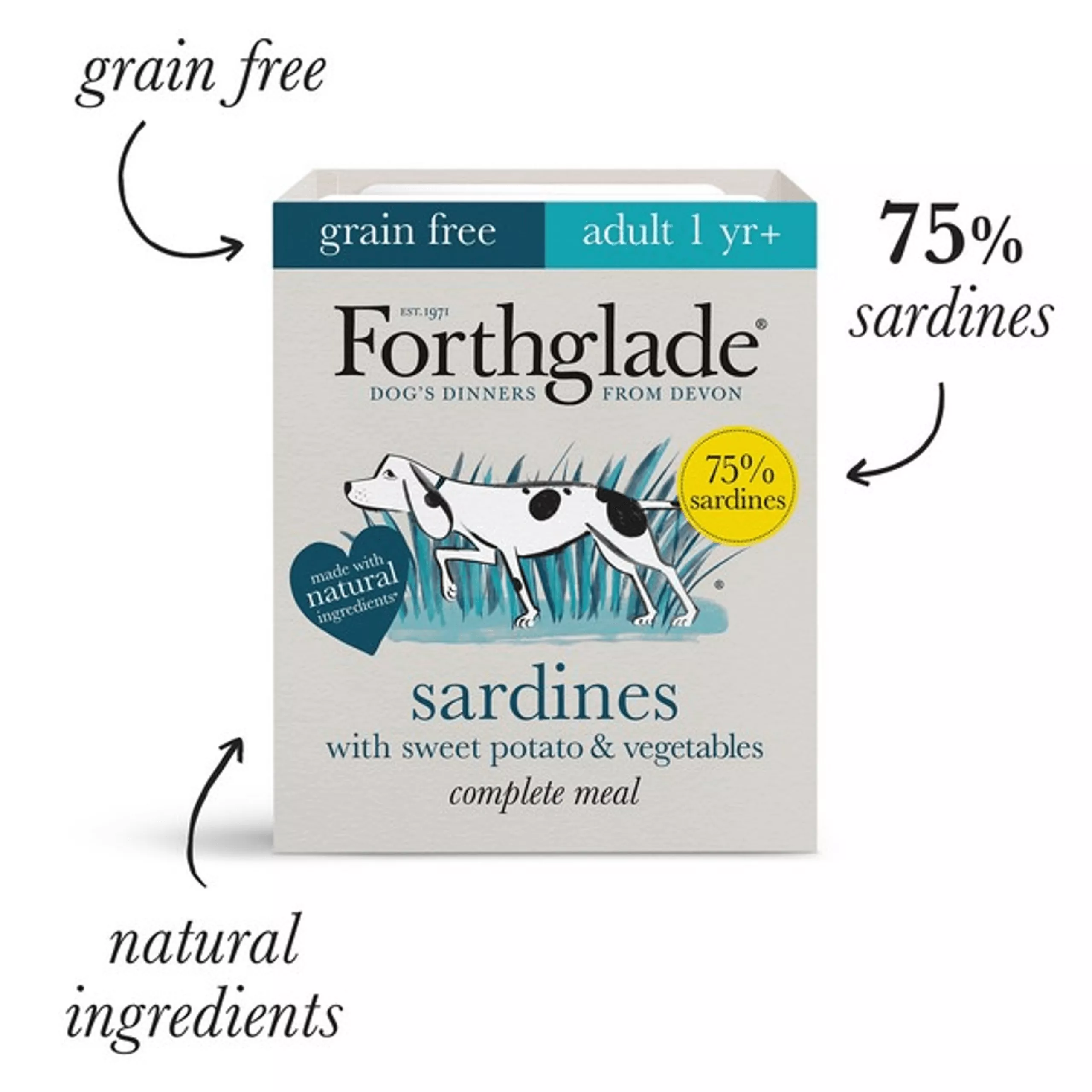 Forthglade GF Sardines 395g