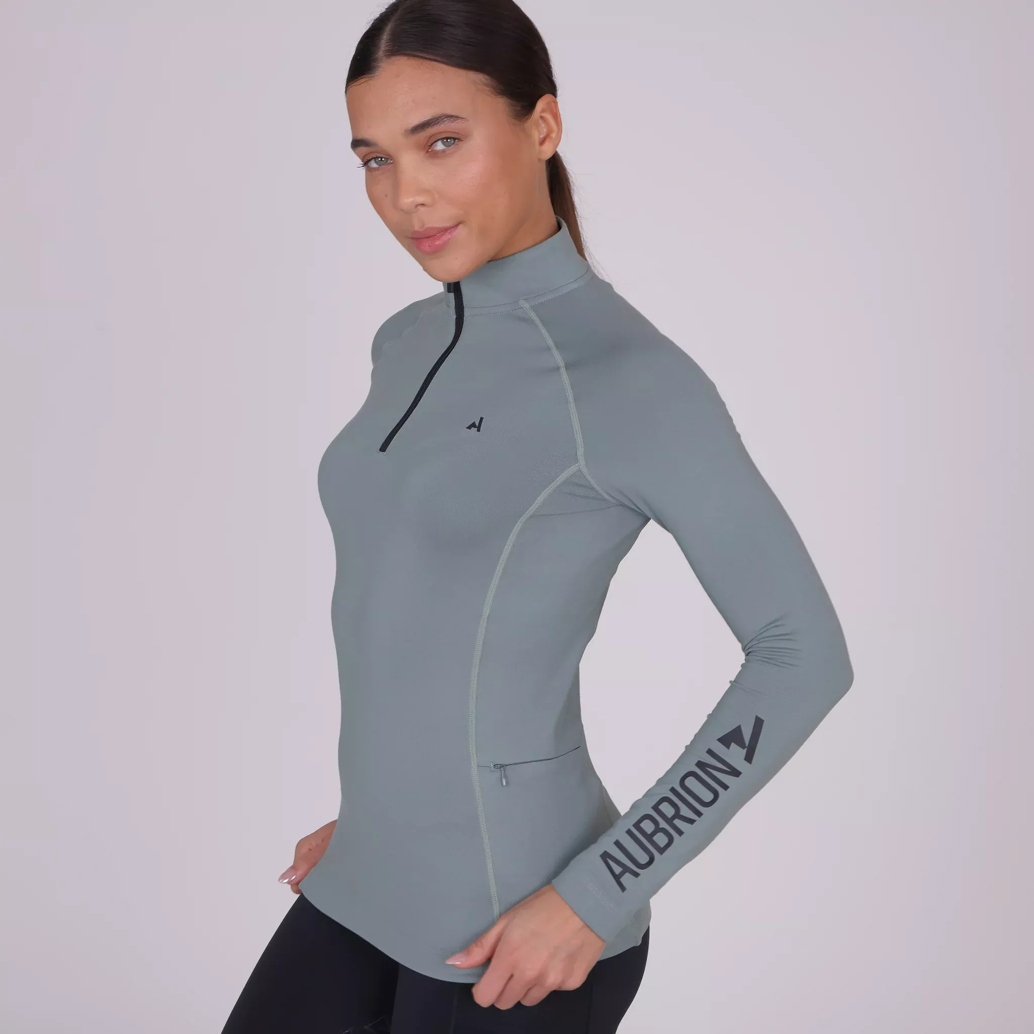 Aubrion React Winter Base Layer Sage M