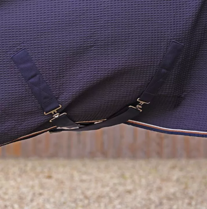 Original Waffle Rug Navy 72"