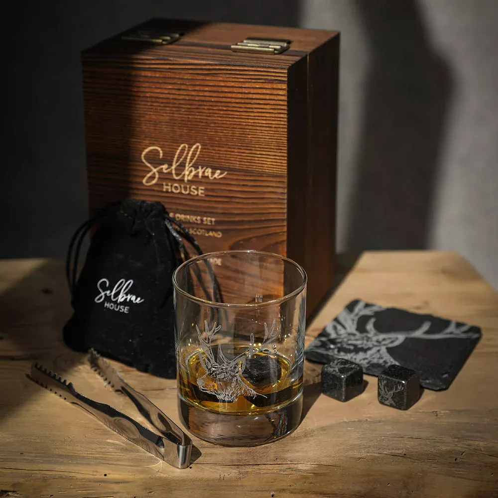 Selbrae Drinks Set - Stag