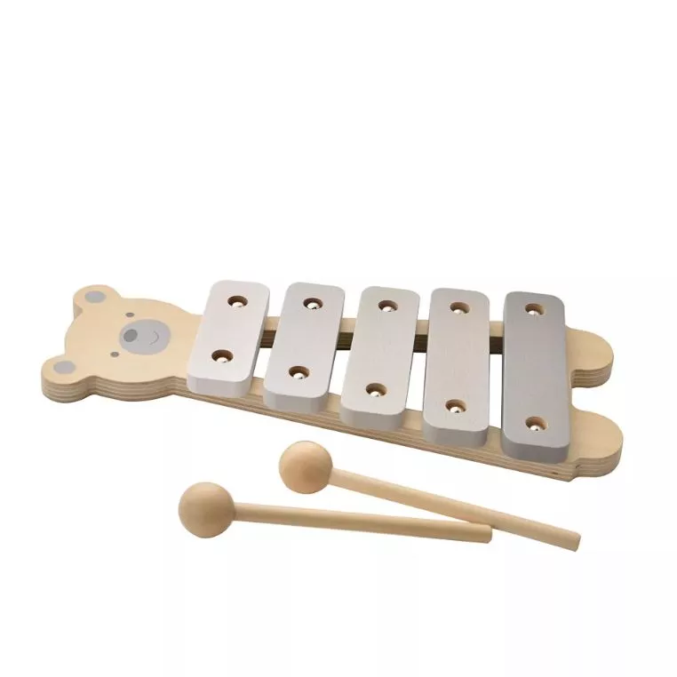 Bambino Wooden Toy Xylophone - Teddy