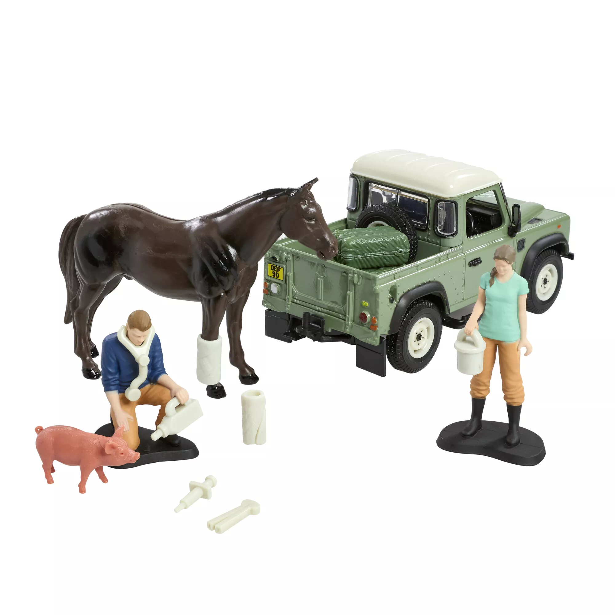 Land Rover Vet Play Set 1:32