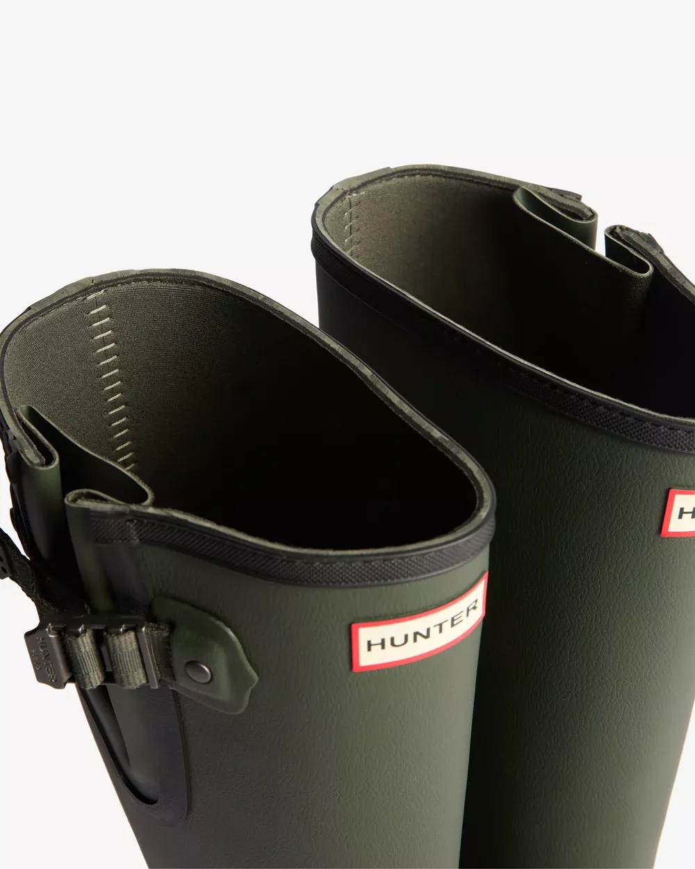 Field Downpour Adjustable Neoprene Lined Boot Olive 9