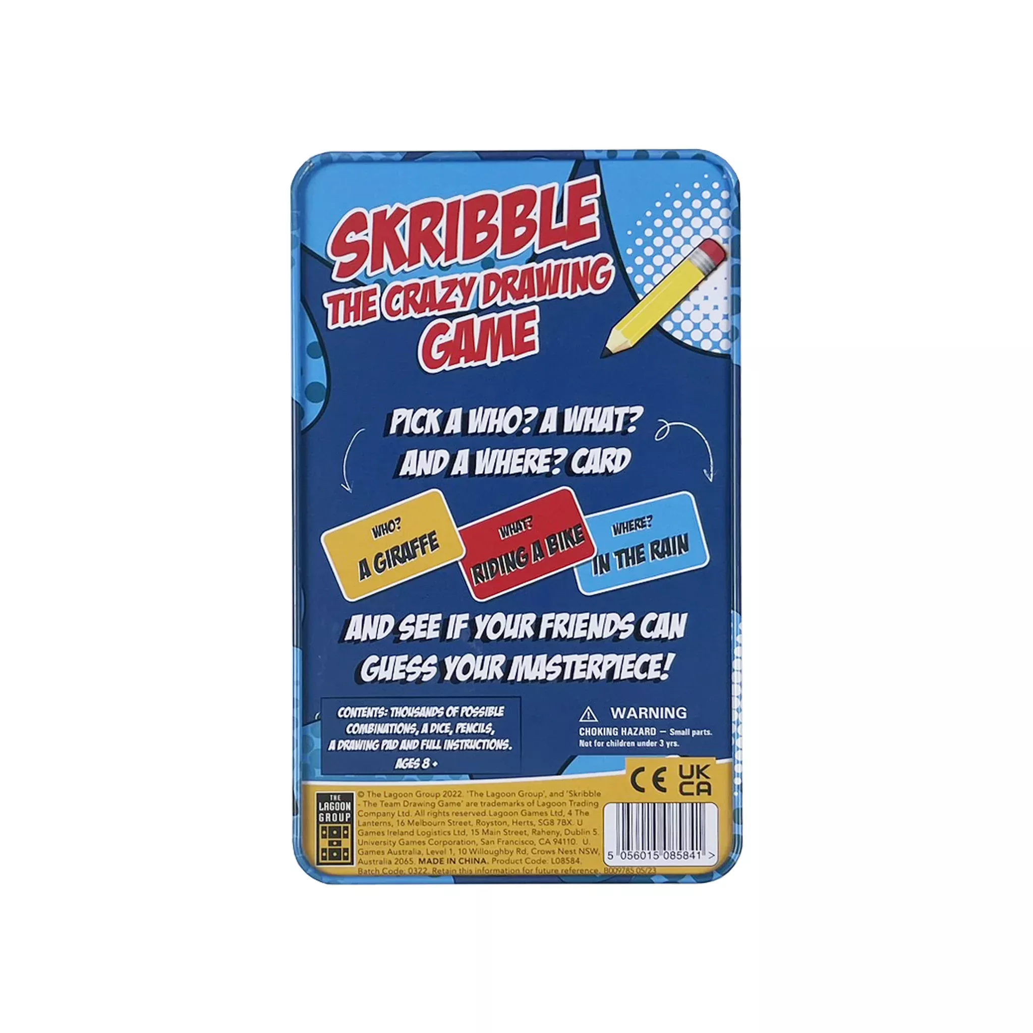 Skribble Tin Game