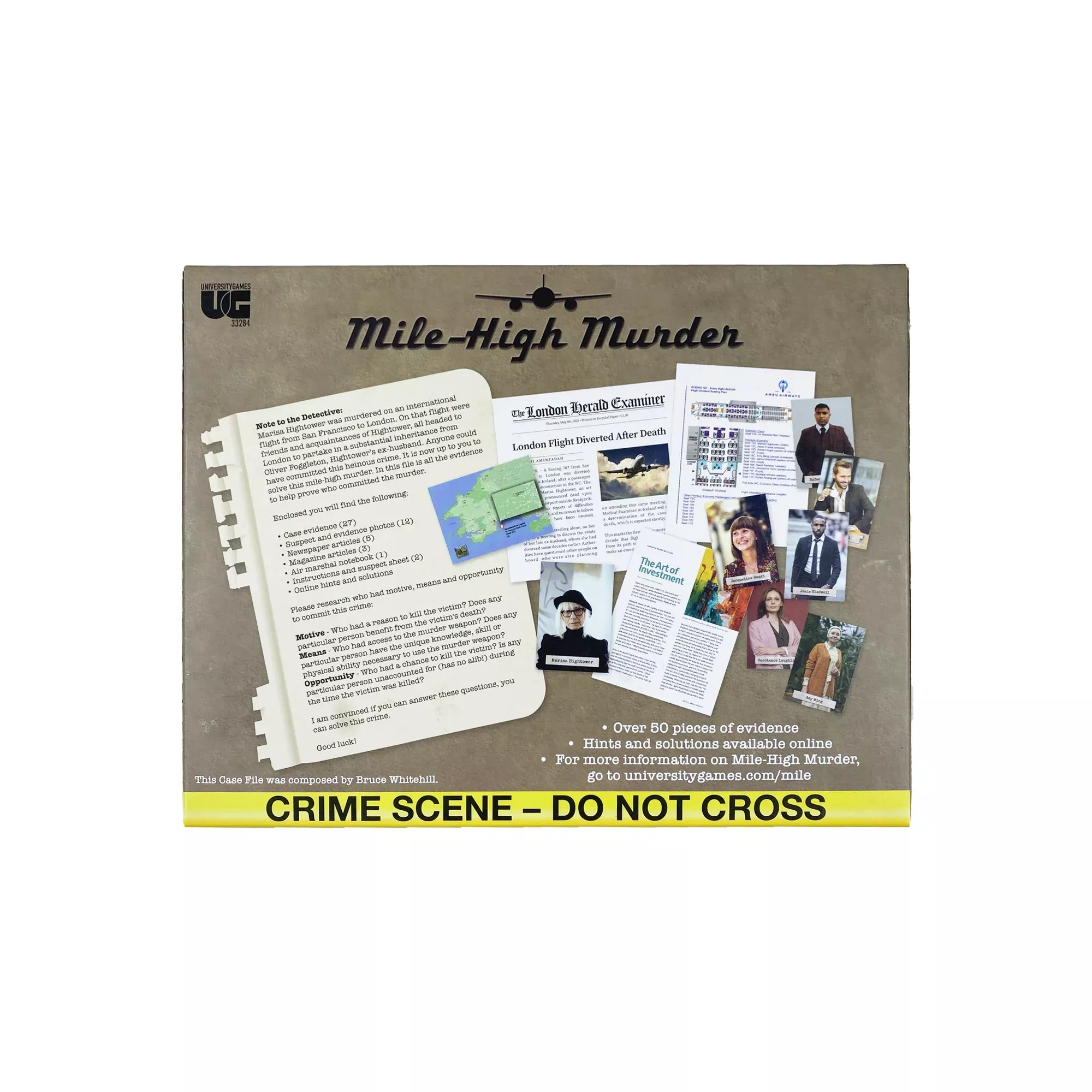 Murder Mystery Party Case File Mile High
