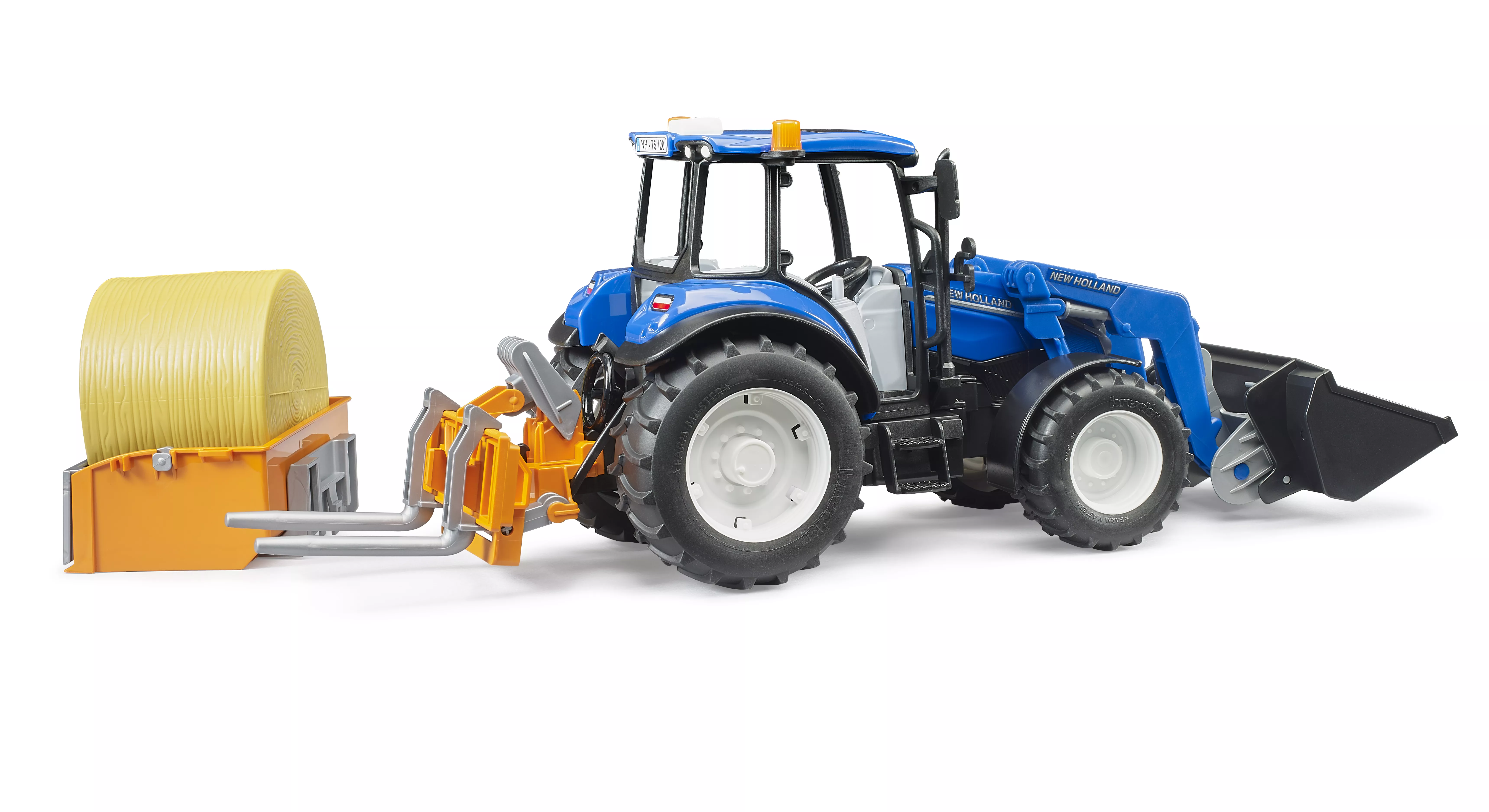 New Holland T5.120 with Loader & Transport Box