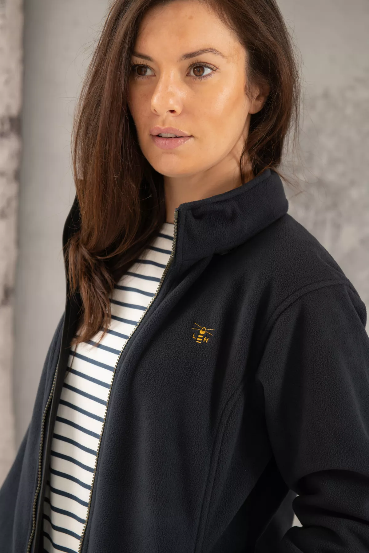 Ashby Fleece Navy 14