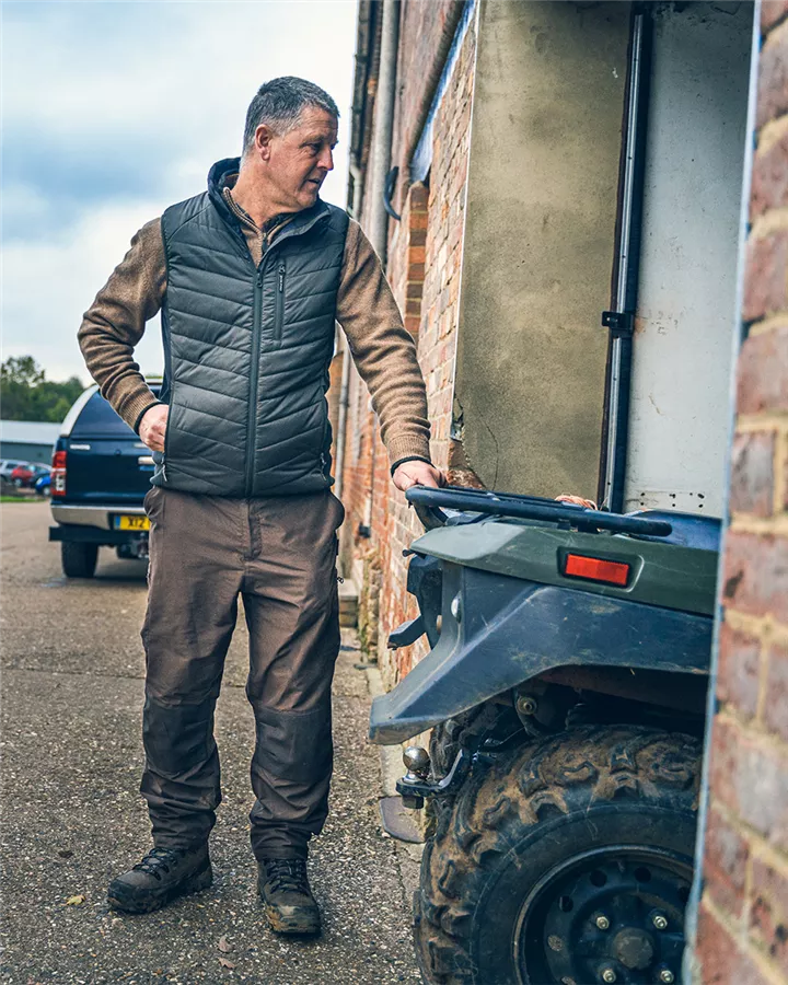 Hybrid Gilet Green M