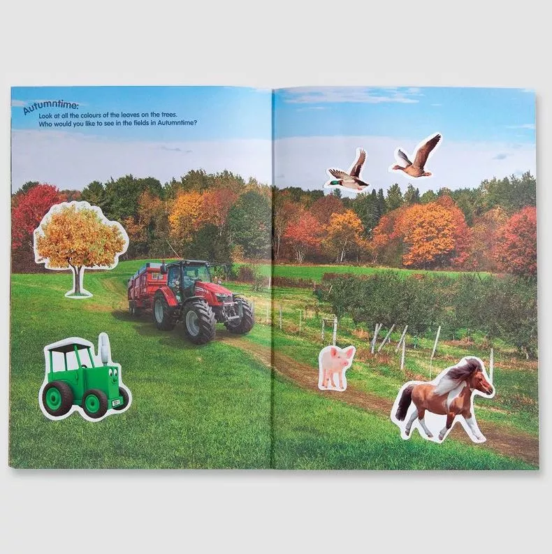 Farm Sticker Book
