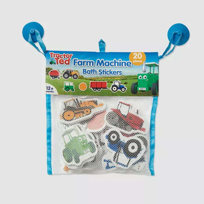 Farm Machines Bath Stickers